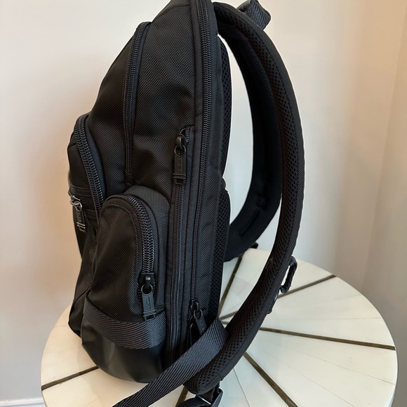 Tumi Alpha Bravo Navigation Backpack in Black - Picture 4 of 5